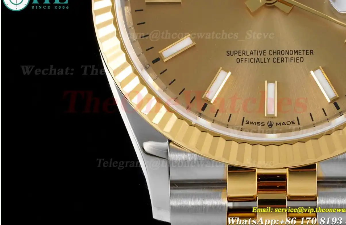 Datejust 126233 36mm Jub YG SS Gold Stk VSF VS3235