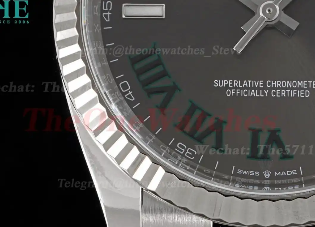 Datejust 126234 36mm Jub SS SS Grey Rmn Clean SH3235