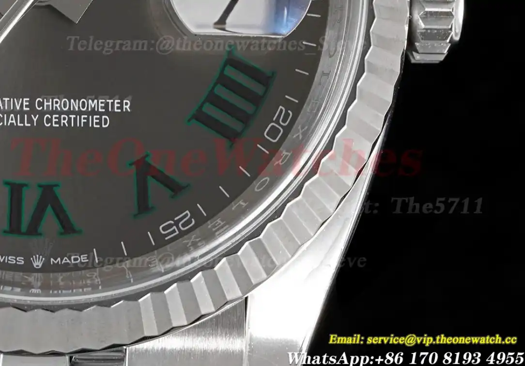 Datejust 126234 36mm Jub SS SS Grey Rmn Clean SH3235