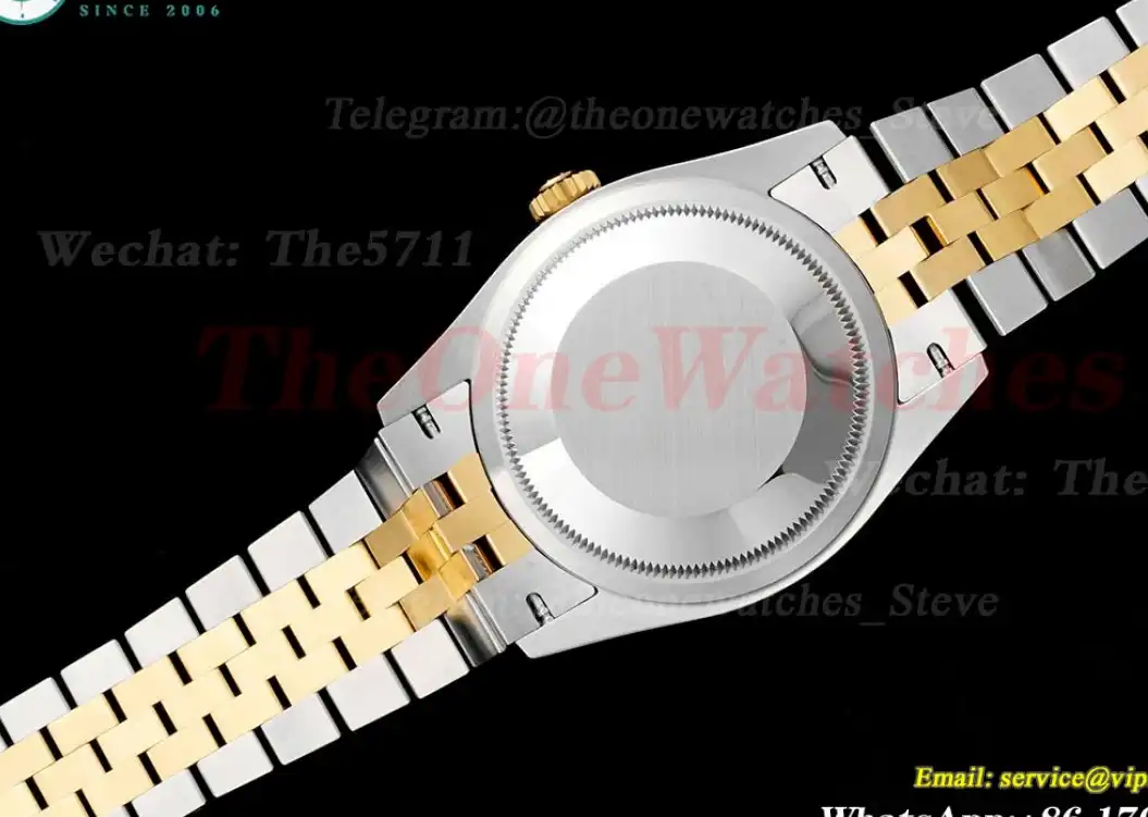 Datejust 126233 36mm Jub YG SS Textured Gold Dia VSF VS3235