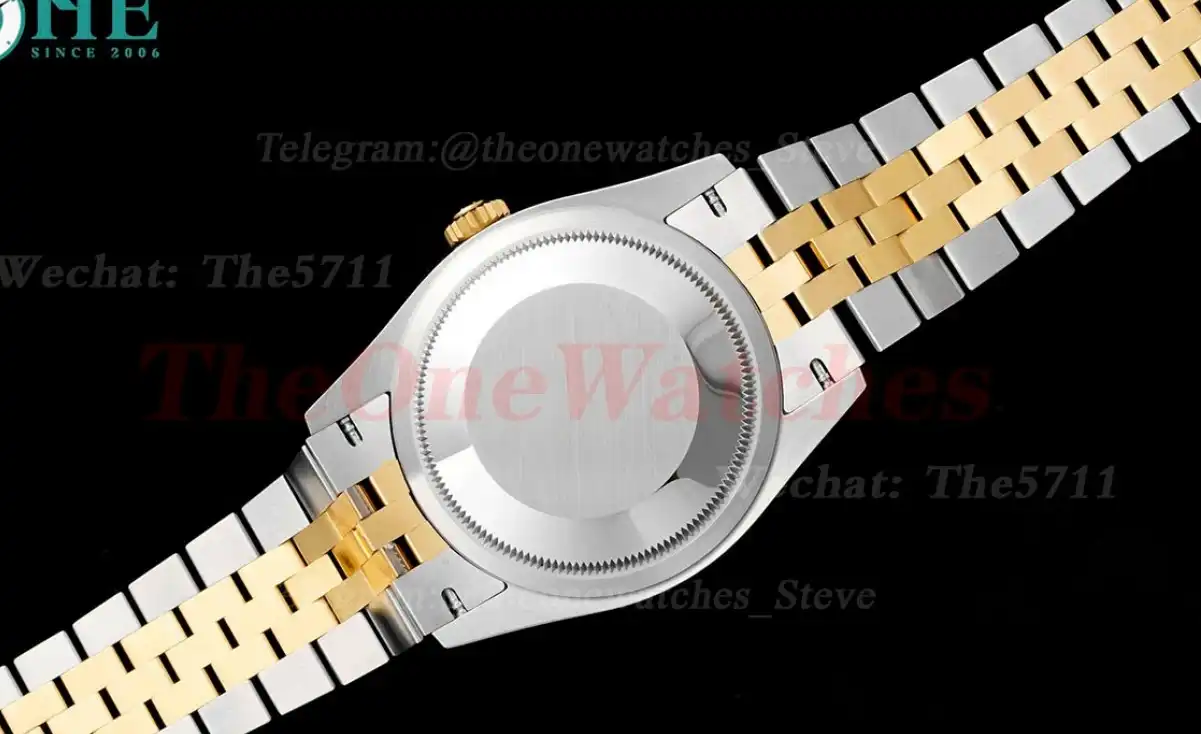 Datejust 126283 36mm Jub Dia YG SS Gold Textured Dial VSF VS3235