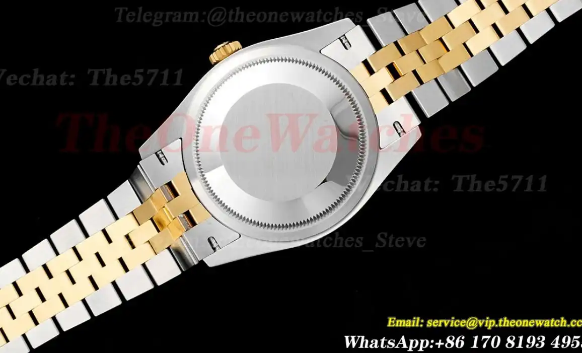 Datejust 126283 36mm Jub Dia YG SS Gold Textured Dia VSF VS3235