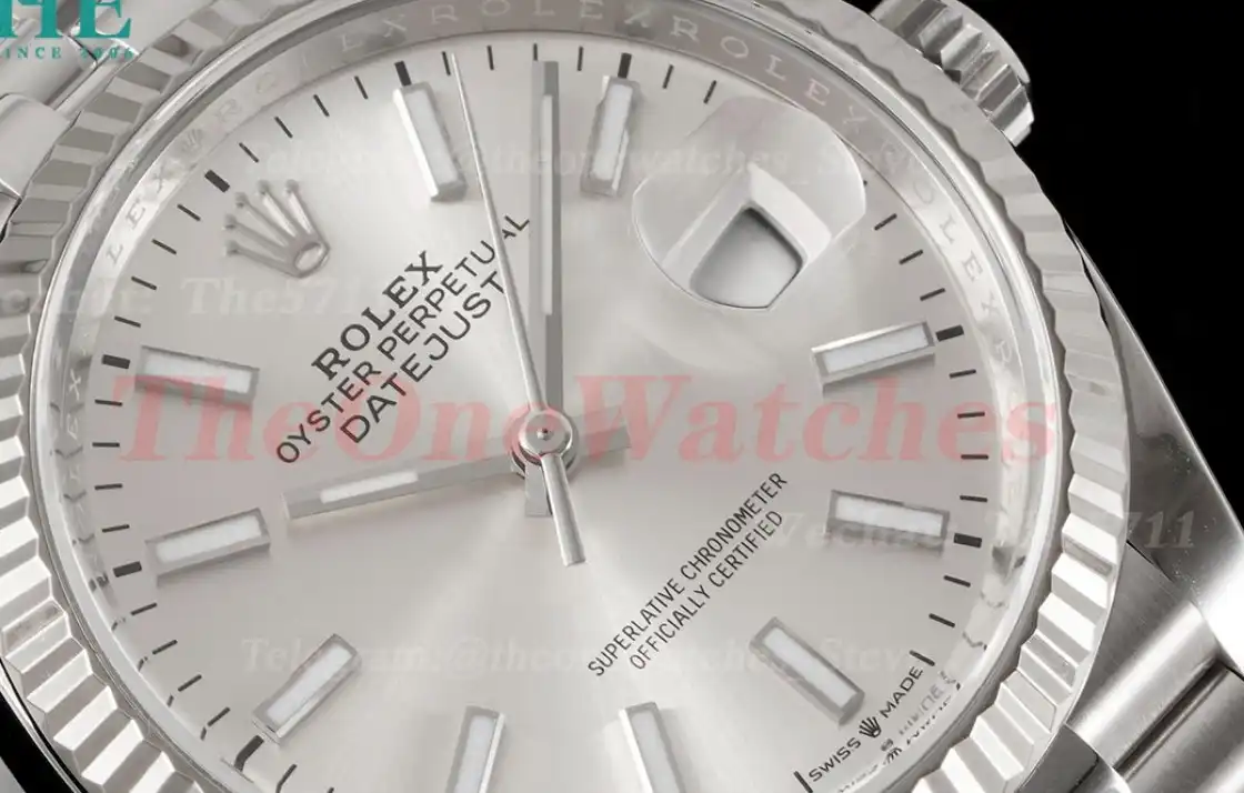 Datejust 126234 36mm Jub SS SS Silver Dial Clean SH3235