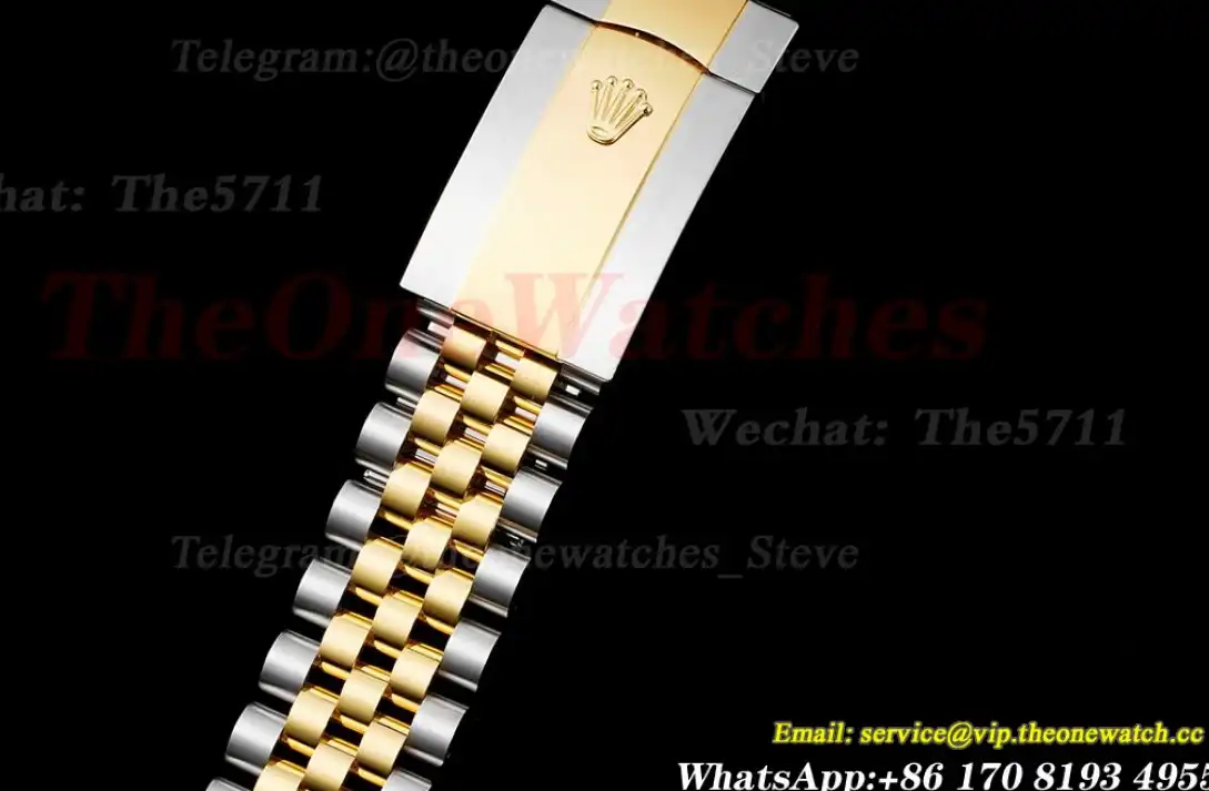 Datejust 126233 36mm Jub YG SS Textured Gold Stk VSF VS3235