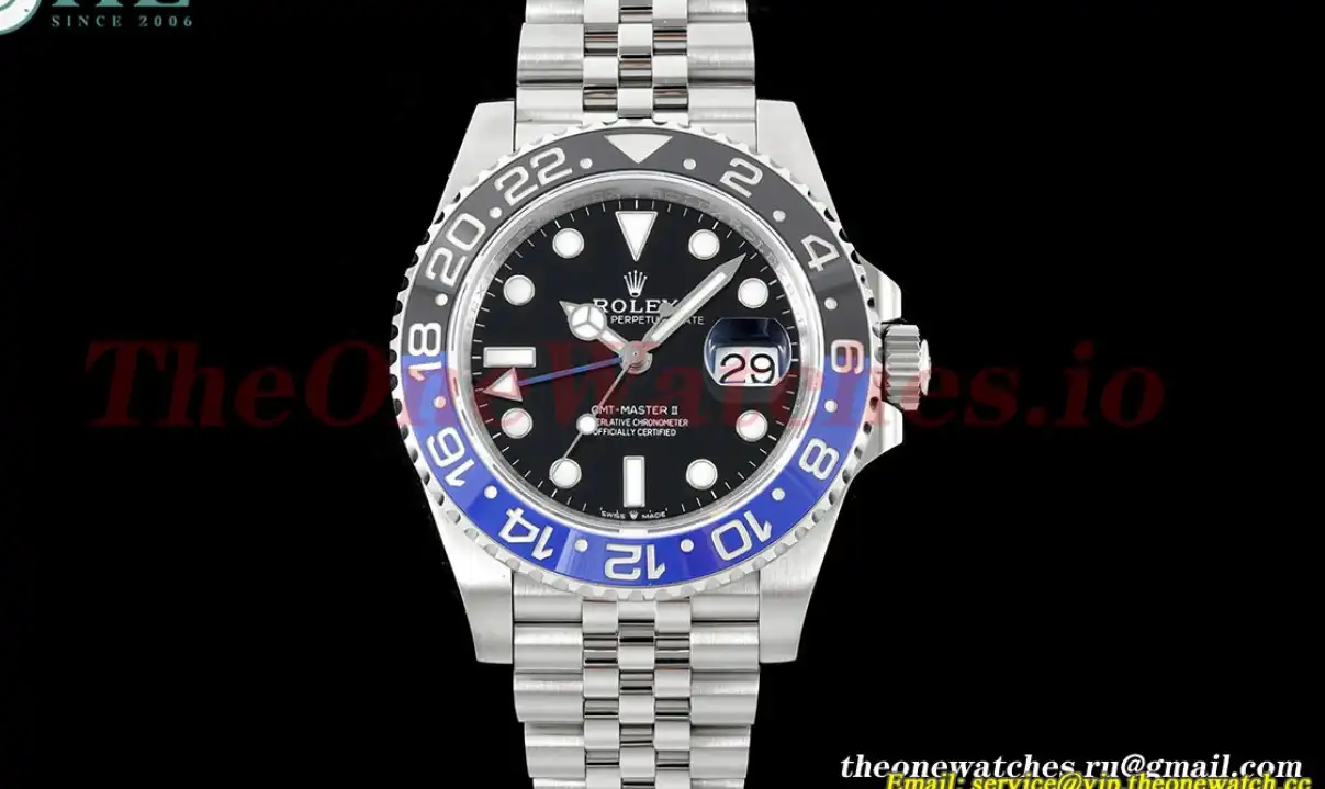 GMT Master II 126710 Batgirl Jub 40mm Black Blue King VR3285