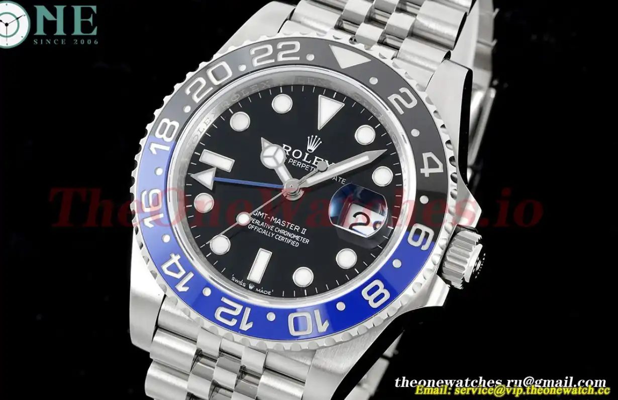 GMT Master II 126710 Batgirl Jub 40mm Black Blue King VR3285