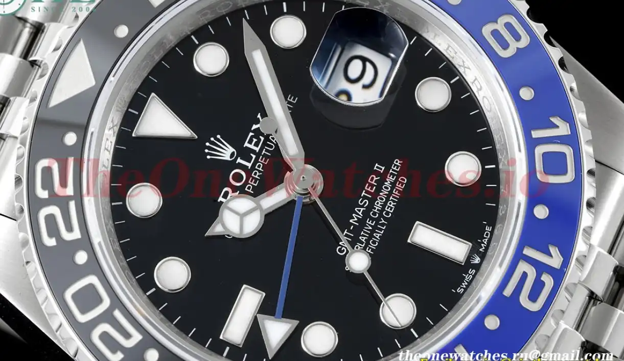 GMT Master II 126710 Batgirl Jub 40mm Black Blue King VR3285