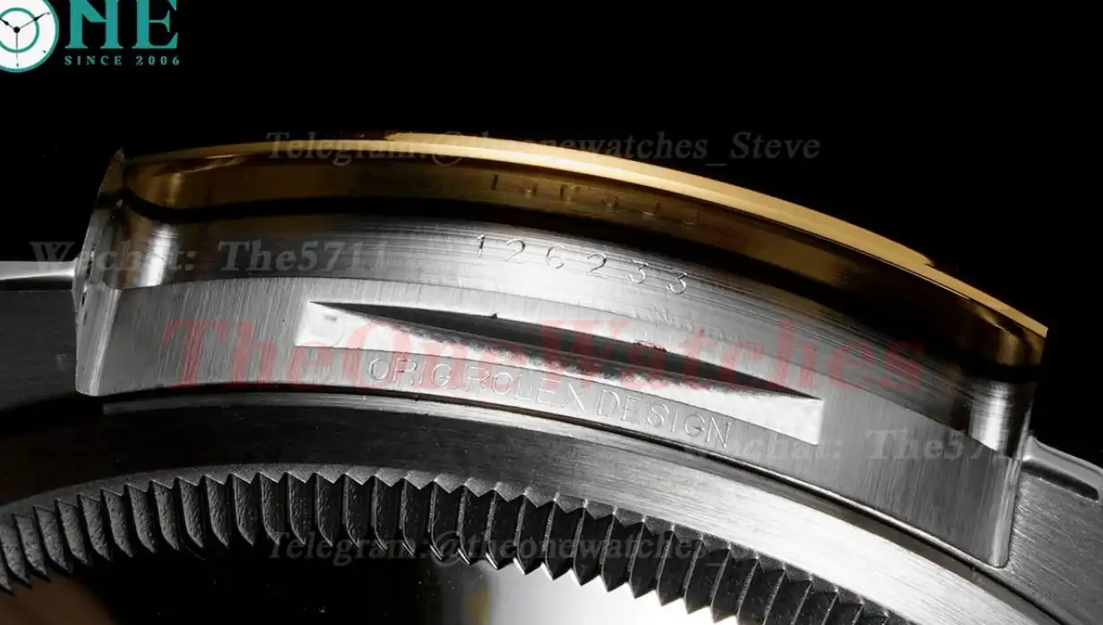 Datejust 126233 36mm Jub YG SS Textured Gold Dia VSF VS3235