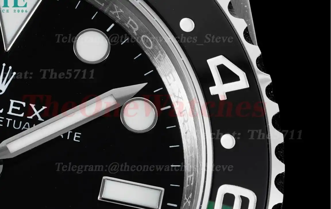 GMT Master II 126720 Sprite Jub SS SS Black Dial APF VR3285