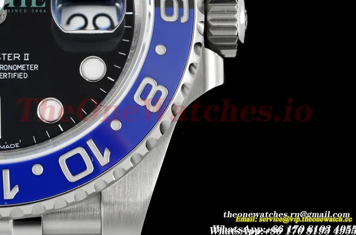 GMT Master II 126710 Batgirl Jub 40mm Black Blue King VR3285