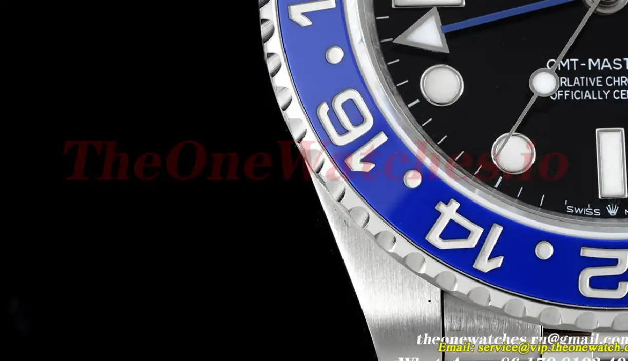 GMT Master II 126710 Batgirl Jub 40mm Black Blue King VR3285