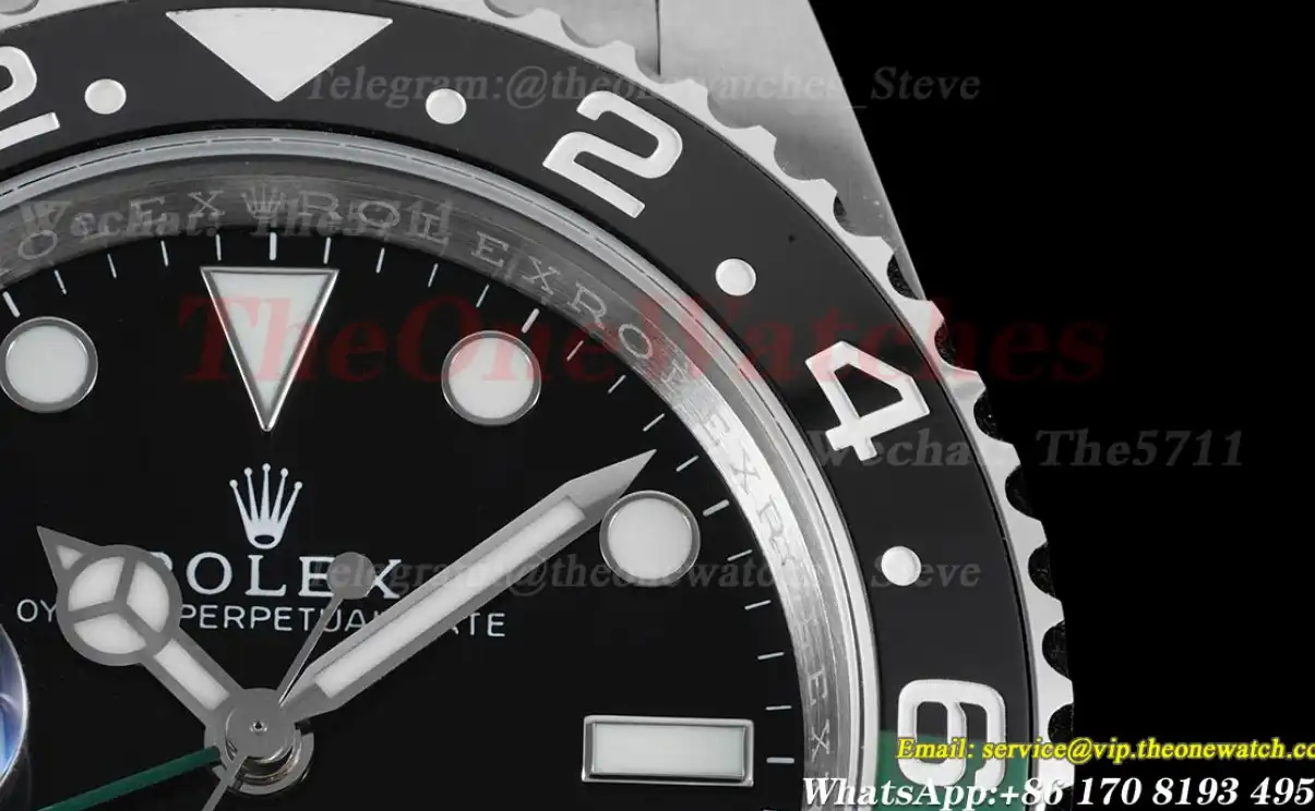 GMT Master II 126720 Sprite Jub SS SS Black Dial APF VR3285