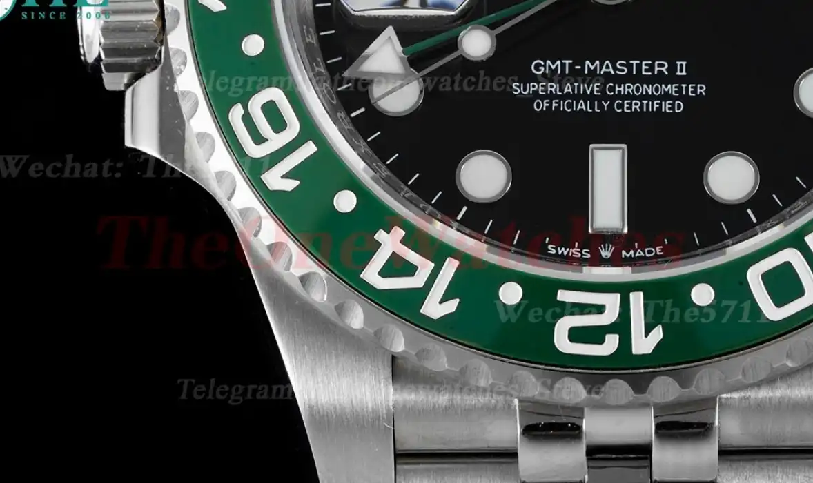 GMT Master II 126720 Sprite Jub SS SS Black Dial APF VR3285