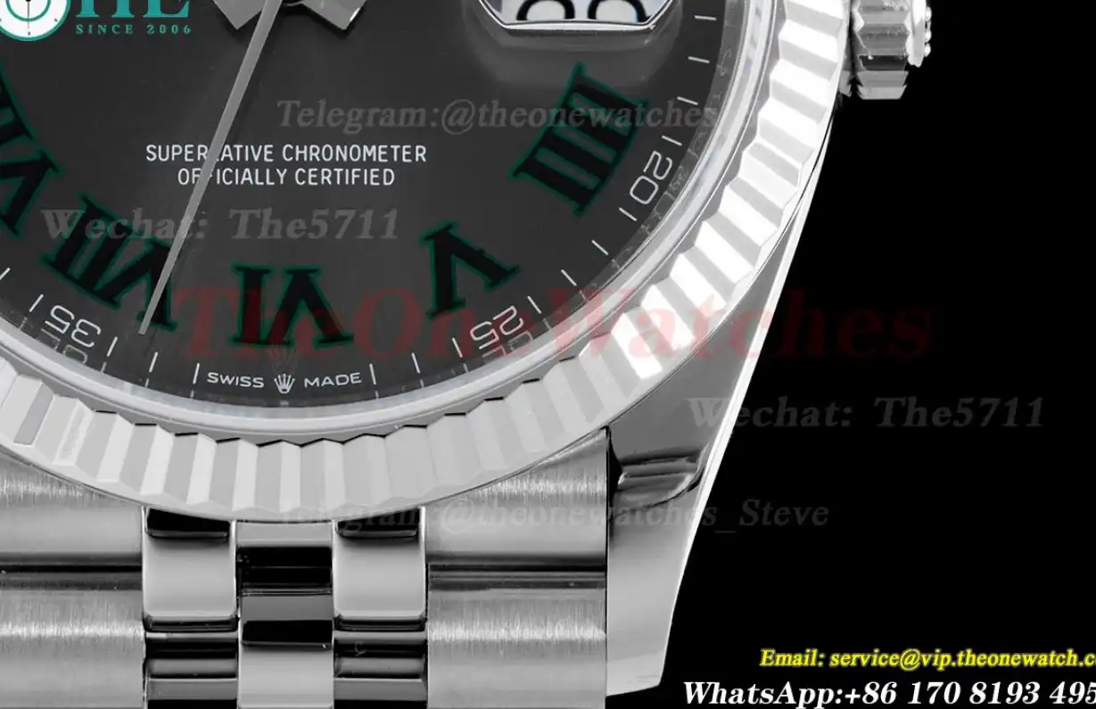 Datejust 126234 36mm Jub SS SS Grey Rmn VSF VS3235