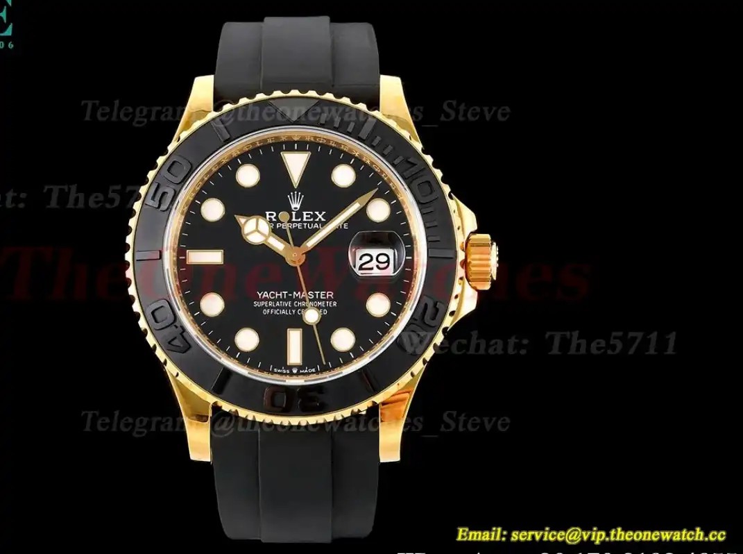 Yacht-Master 226658 42mm YG RU Black Dot VSF VS3235