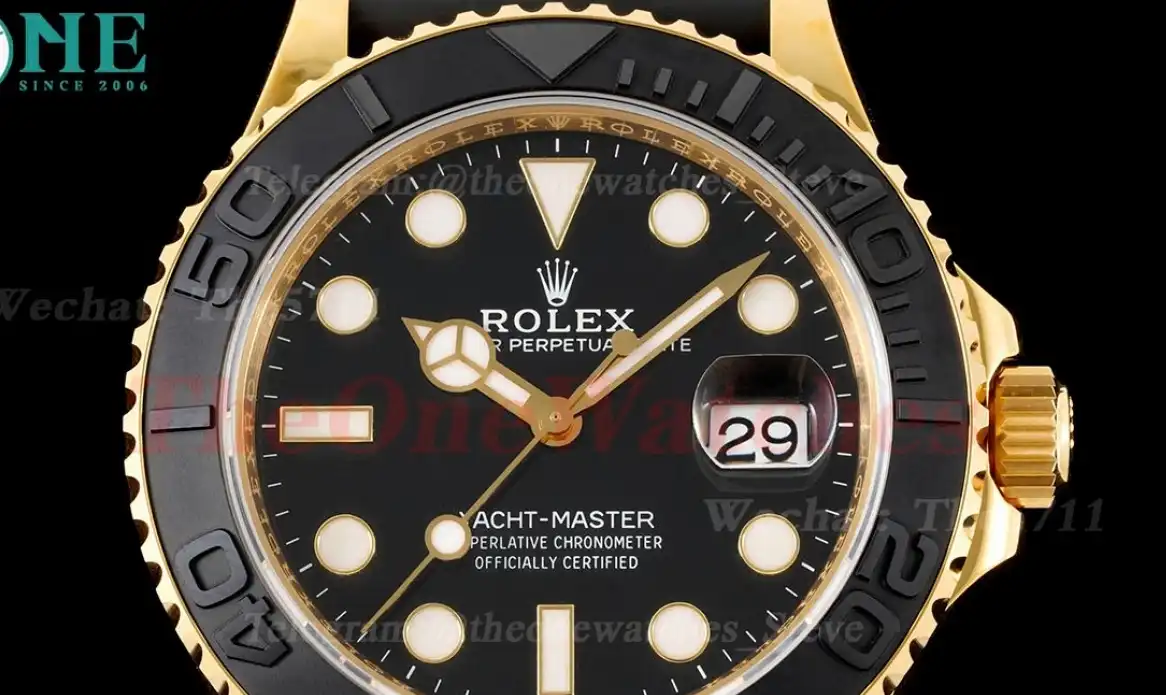 Yacht-Master 226658 42mm YG RU Black Dot VSF VS3235