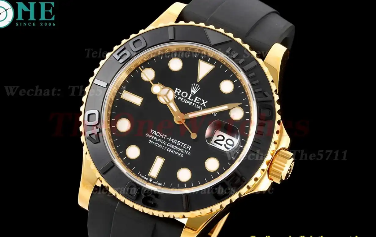 Yacht-Master 226658 42mm YG RU Black Dot VSF VS3235