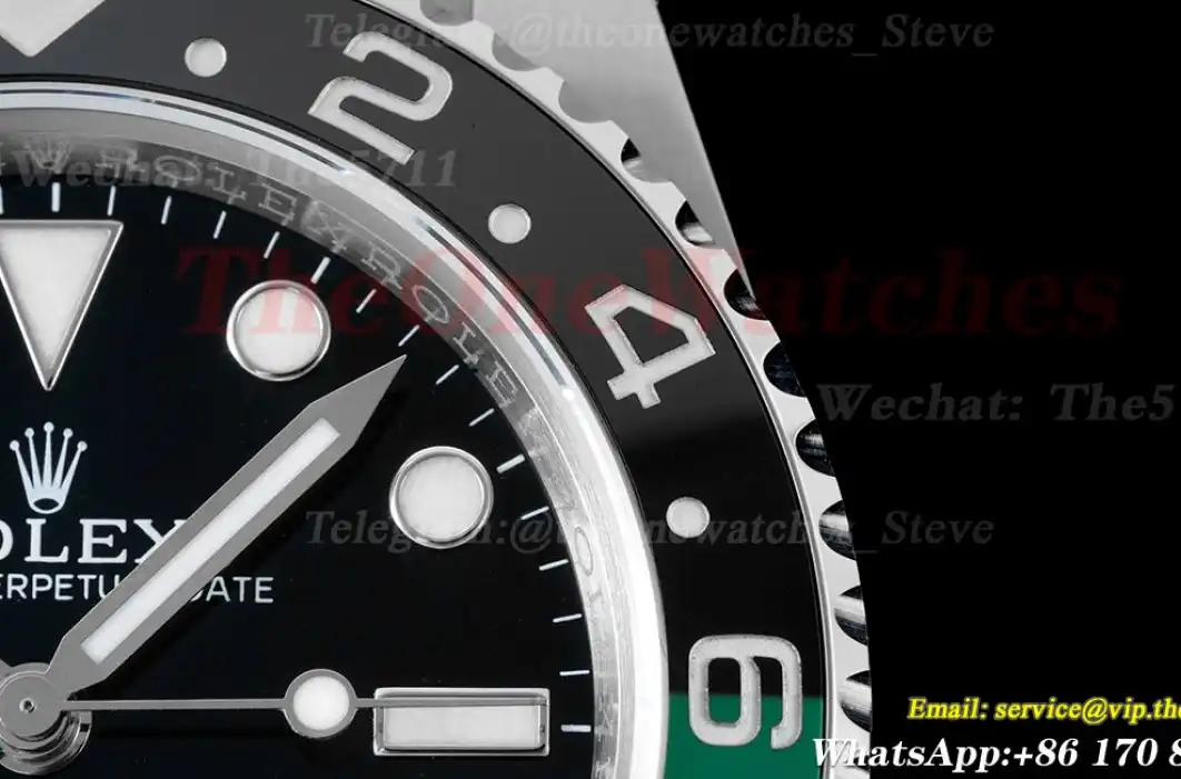 GMT Master II 126720 Sprite Jub SS SS Black Dial King VR3186 CHS