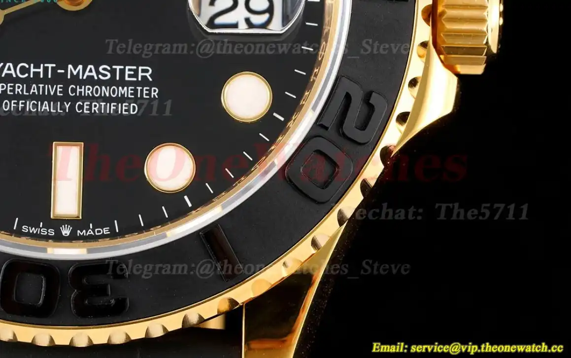 Yacht-Master 226658 42mm YG RU Black Dot VSF VS3235