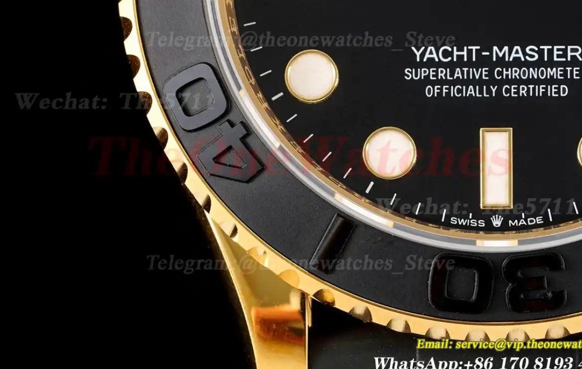 Yacht-Master 226658 42mm YG RU Black Dot VSF VS3235