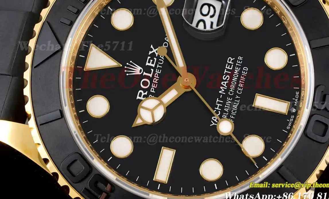 Yacht-Master 226658 42mm YG RU Black Dot VSF VS3235