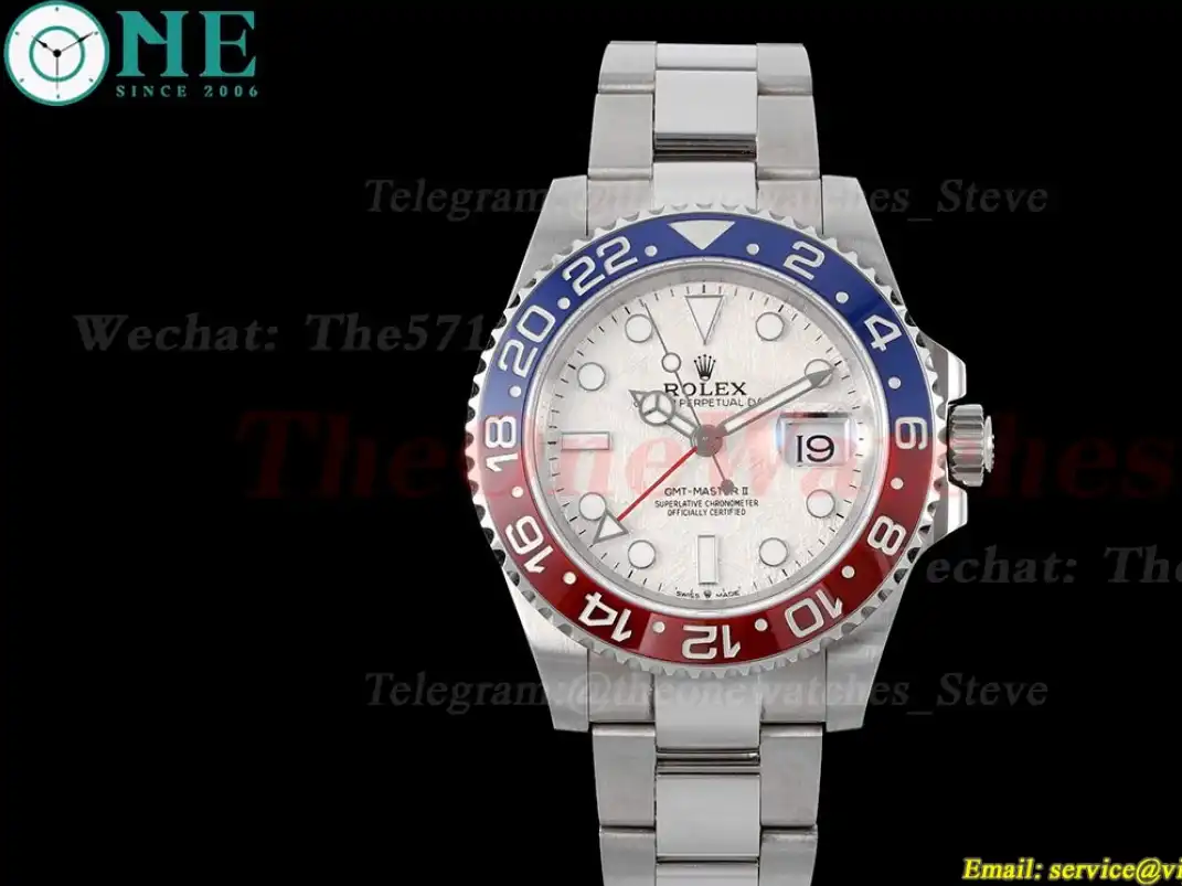 GMT Master II 126719 BLRO Oys 40mm SS SS Meteorite APF VR3285