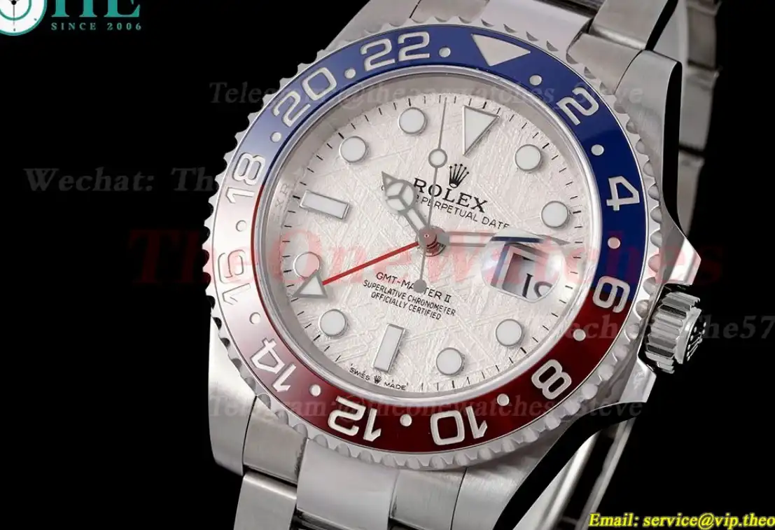 GMT Master II 126719 BLRO Oys 40mm SS SS Meteorite APF VR3285