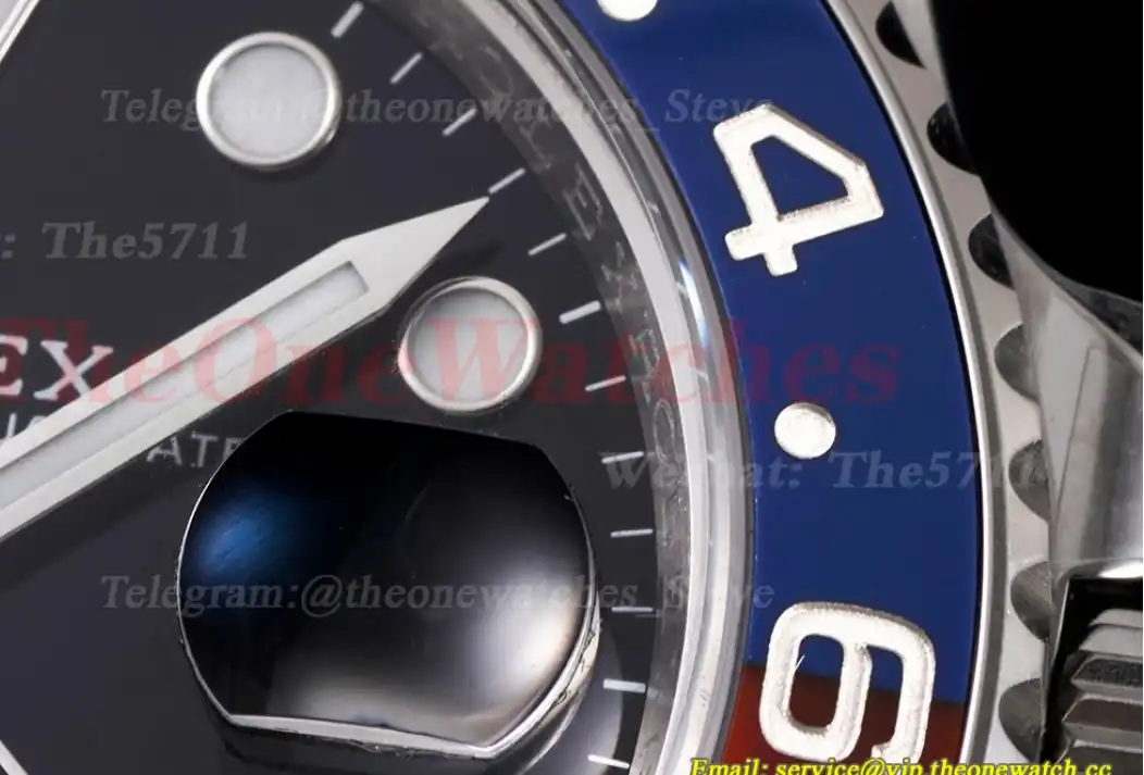 GMT Master II 126710 Pepsi 40mm SS SS Red Blue C+F V2 VR3285