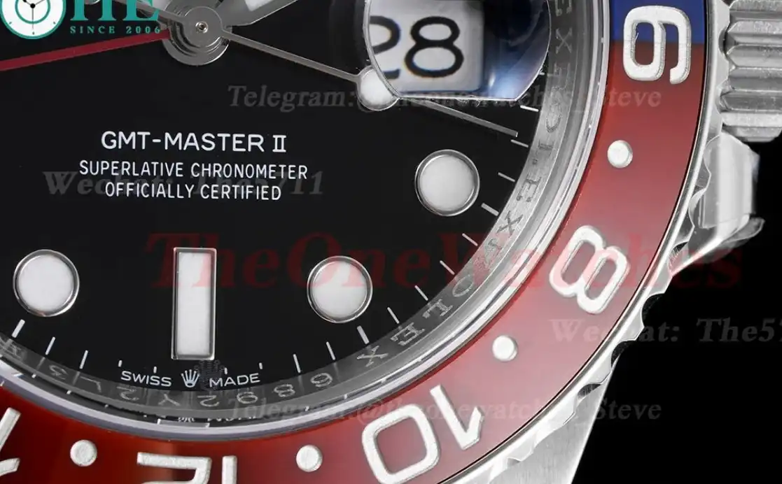 GMT Master II 126710 Pepsi 40mm SS SS Red Blue C+F V2 VR3285