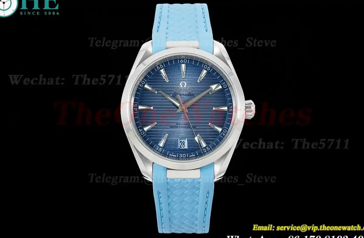 Aqua Terra 150m 41mm SS RU Dark Blue Dial VSF A8900 Super Clone