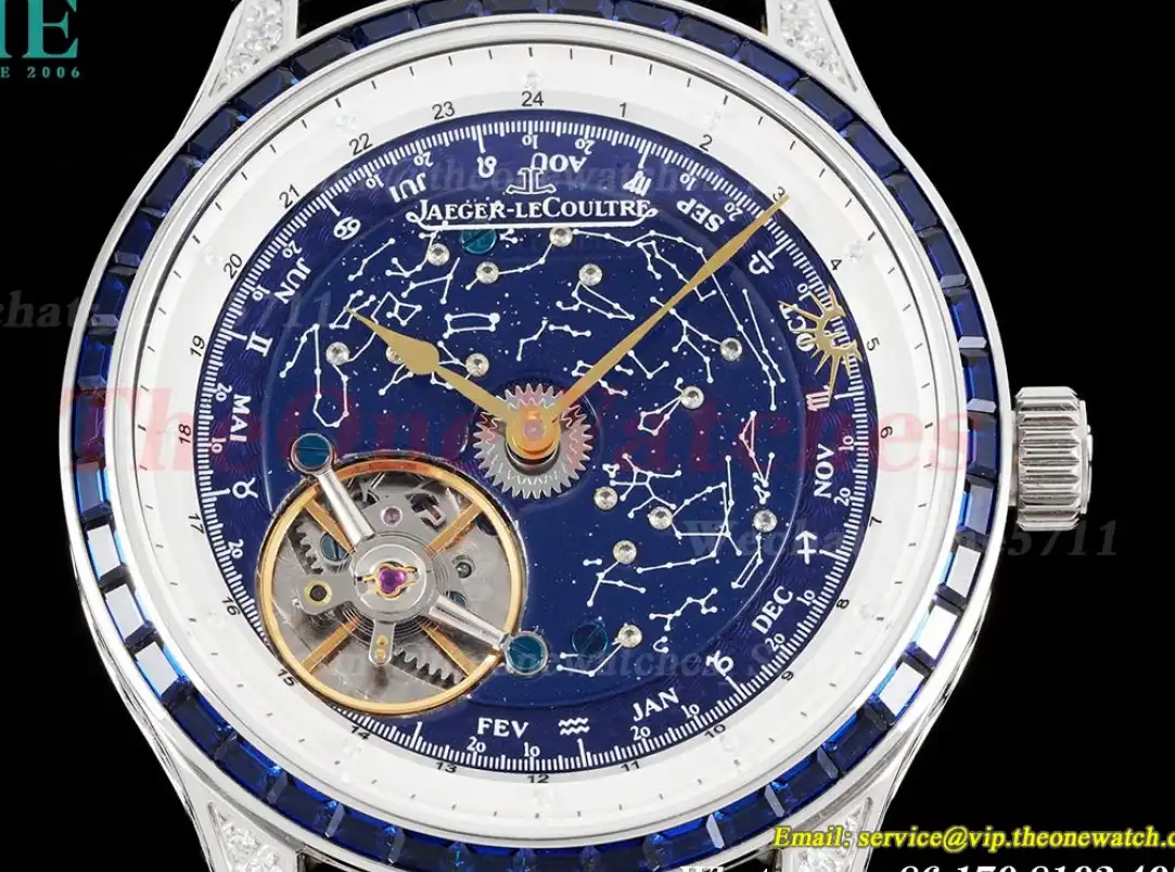 Master Grande Tradition Revolves Dial Blue Diam SS LE RMSF Manual Movement