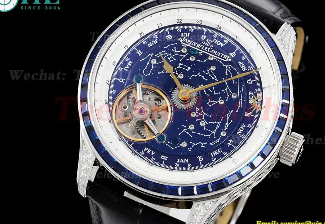 Master Grande Tradition Revolves Dial Blue Diam SS LE RMSF Manual Movement