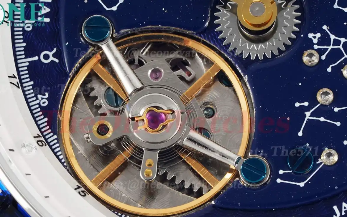 Master Grande Tradition Revolves Dial Blue Diam SS LE RMSF Manual Movement