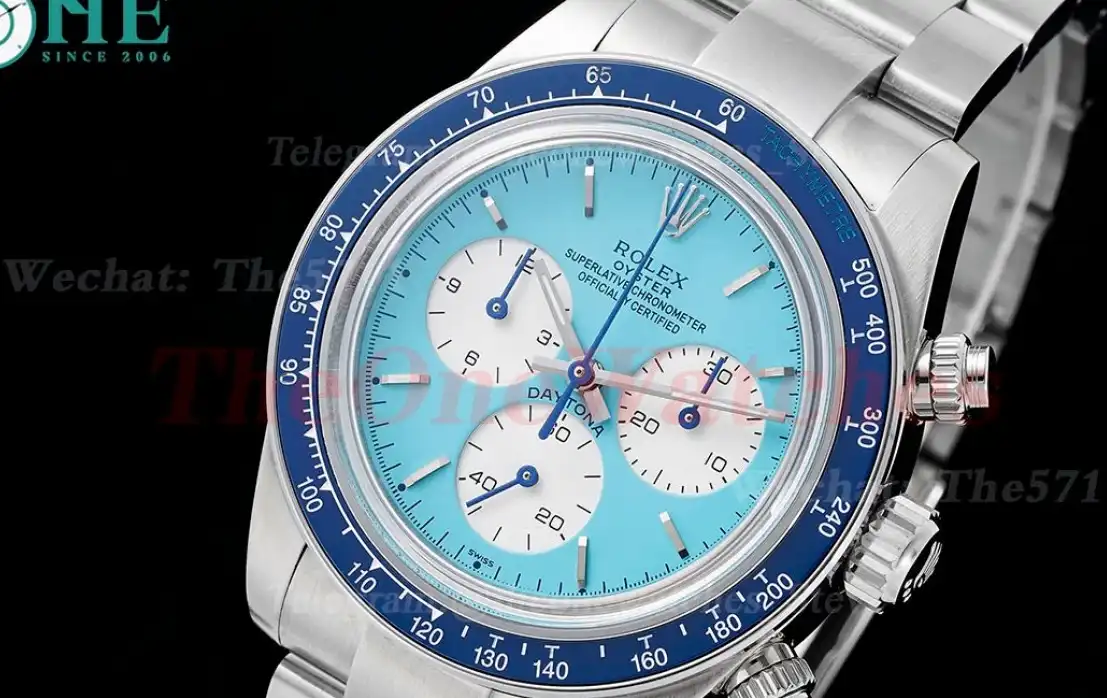 Daytona Artisans Scona 40mm SS SS Tiffany Blue Dial ADGF A4802