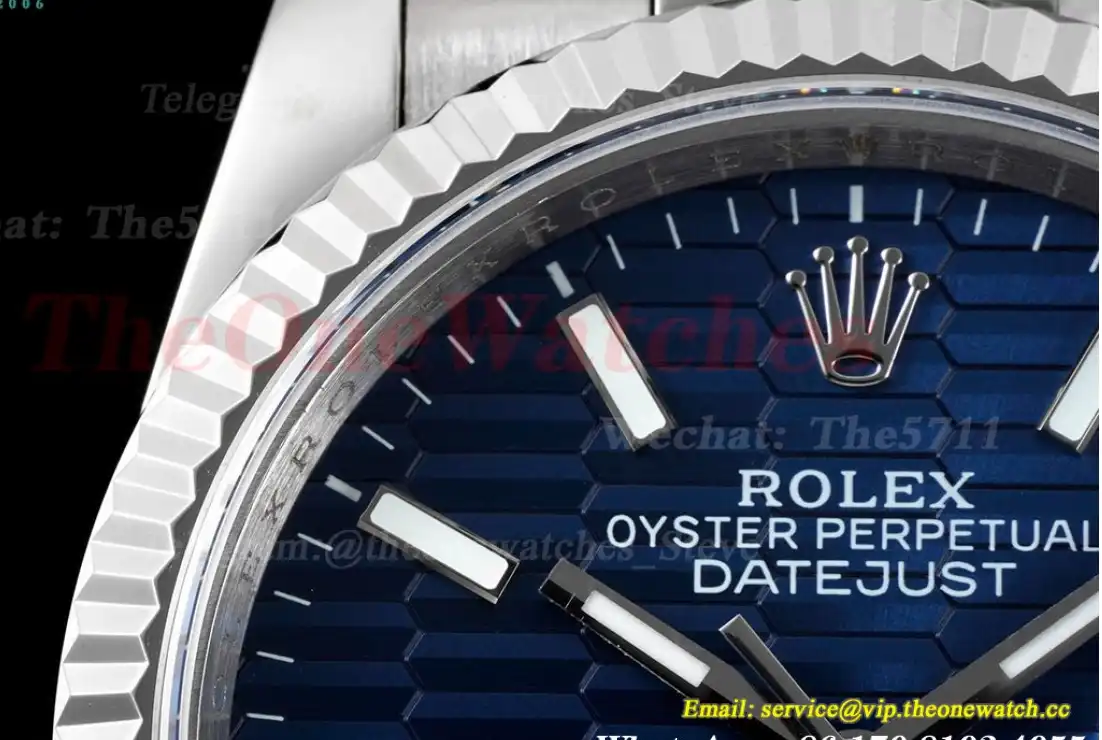 Datejust 126234 36mm Jubilee SS SS Blue Dial JDF V2 VR3235