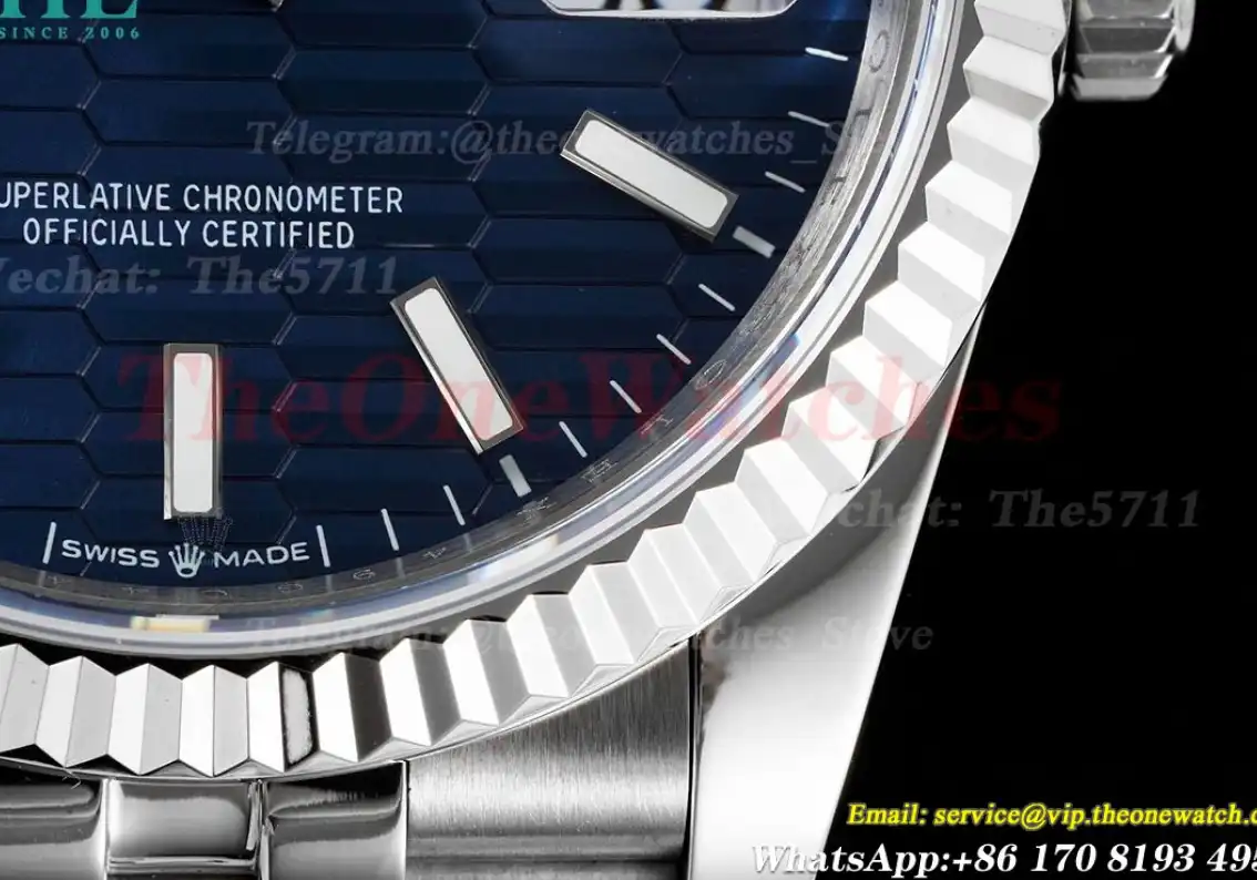 Datejust 126234 36mm Jubilee SS SS Blue Dial JDF V2 VR3235