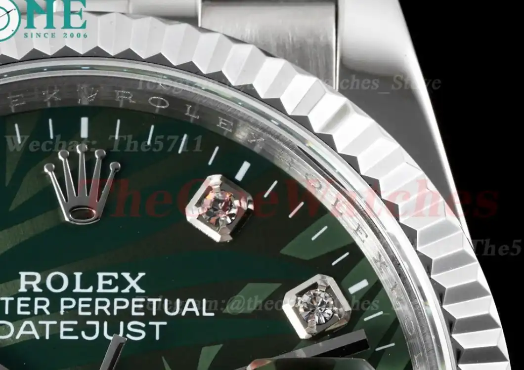 Datejust 126234 36mm Jubilee 904L Green SS SS JDF V2 VR3235