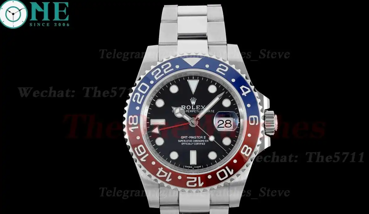 GMT Master II 116719BLRO Oys 40mm SS SS Red Blue APF VR3186