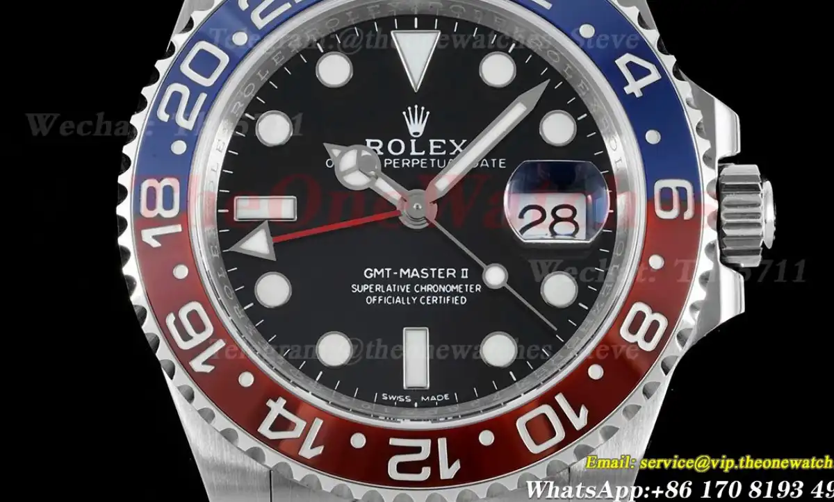 GMT Master II 116719BLRO Oys 40mm SS SS Red Blue APF VR3186