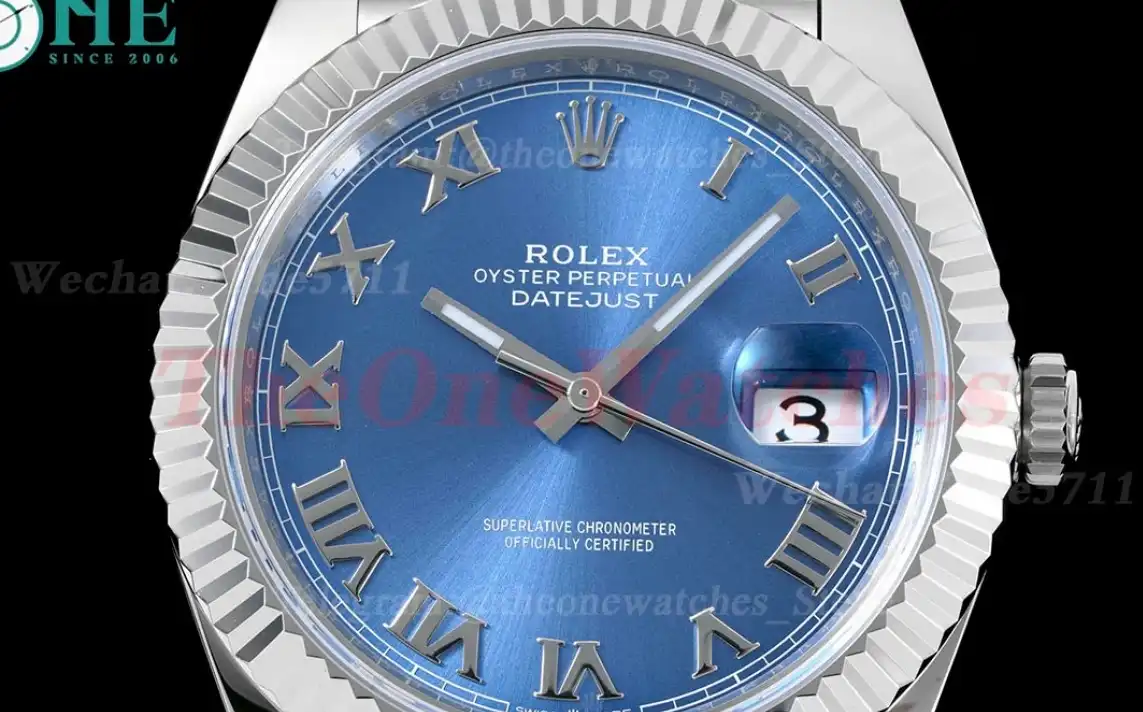 Datejust 126334 41MM Blue Rnm 904L Jubilee Bracelet ZF A2824