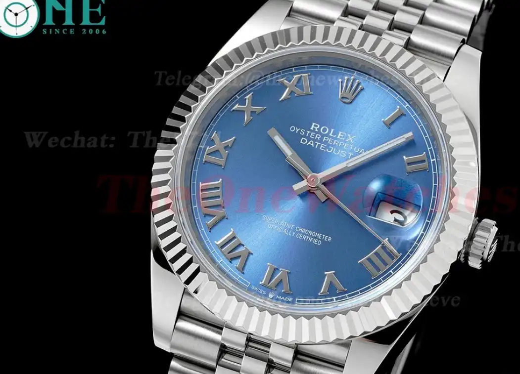 Datejust 126334 41MM Blue Rnm 904L Jubilee Bracelet ZF A2824