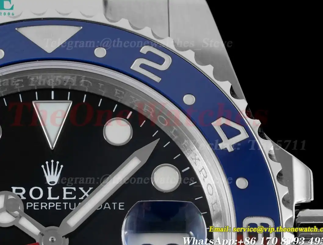 GMT Master II 116719BLRO Oys 40mm SS SS Red Blue APF VR3186