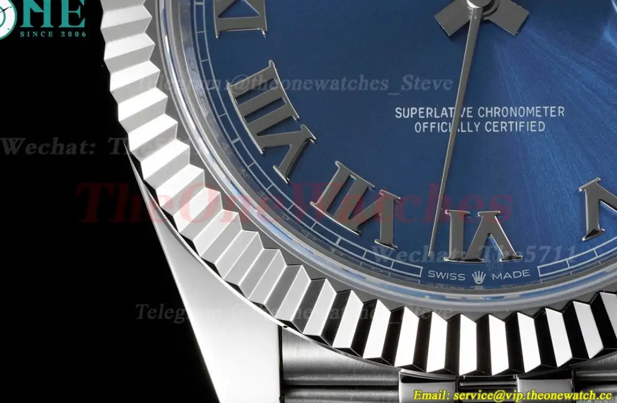 Datejust 126334 41MM Blue Rnm 904L Jubilee Bracelet ZF A2824