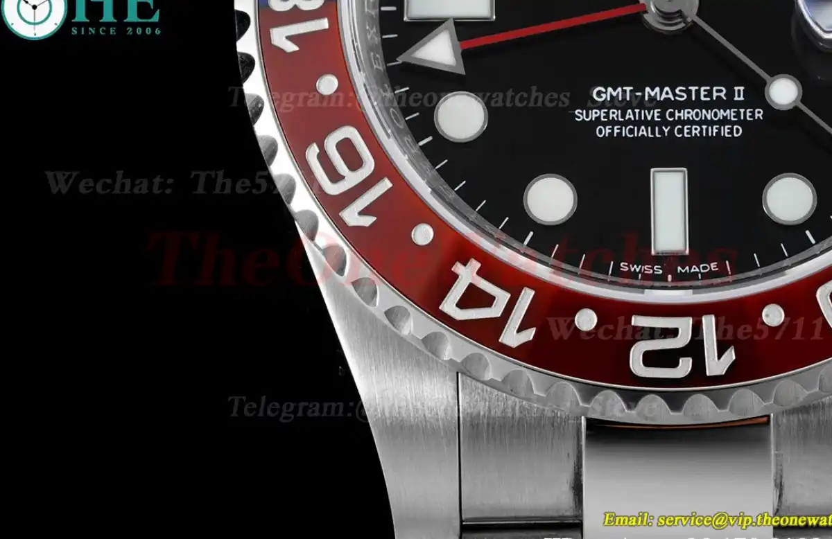 GMT Master II 116719BLRO Oys 40mm SS SS Red Blue APF VR3186