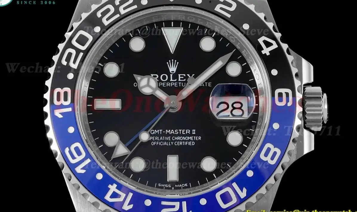 GMT Master II 116710 BLNR Oys 40mm SS SS Black Blue APF VR3186