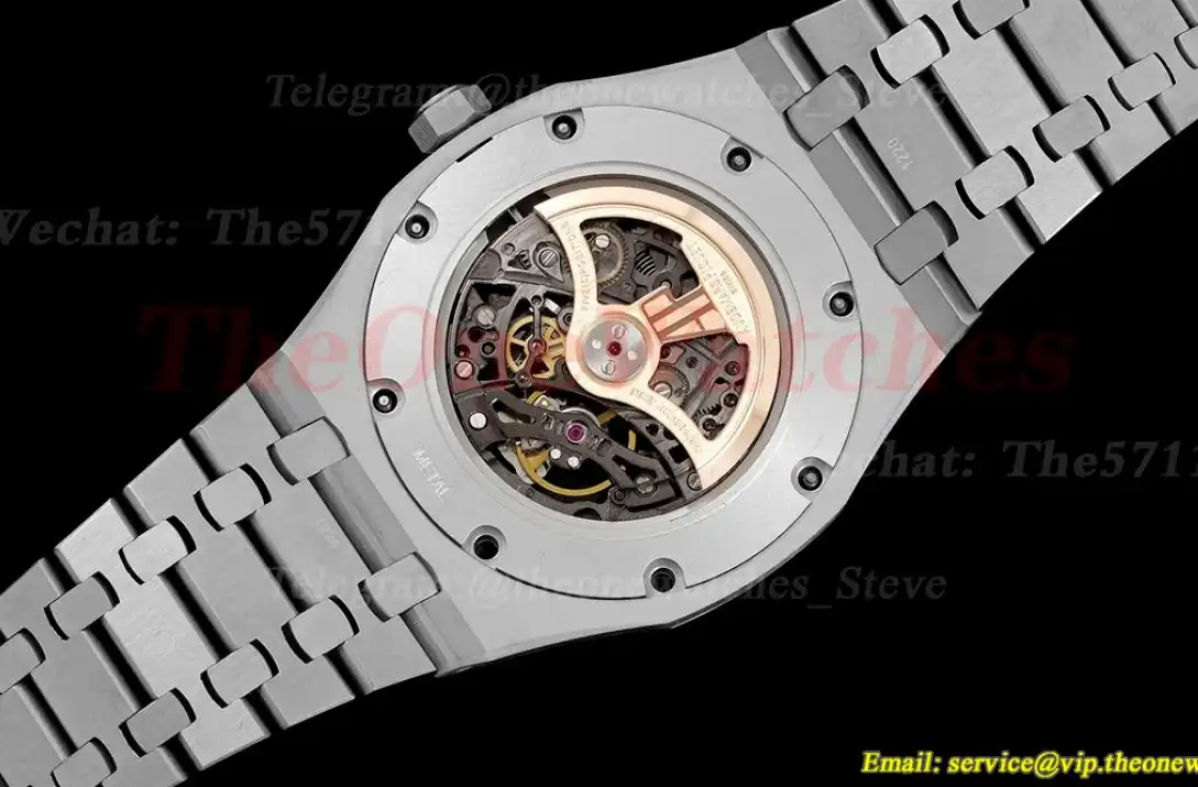 Royal Oak 15407 41mm SS SS Skeleton Dial APSF A3132