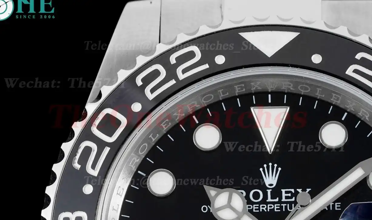 GMT Master II 116710LN Oys 40mm SS SS Black Black APF VR3186