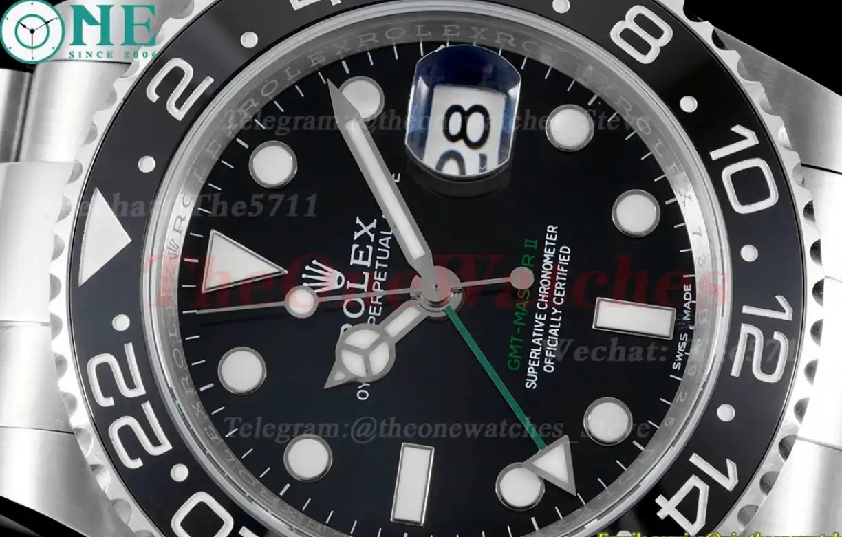 GMT Master II 116710LN Oys 40mm SS SS Black Black APF VR3186