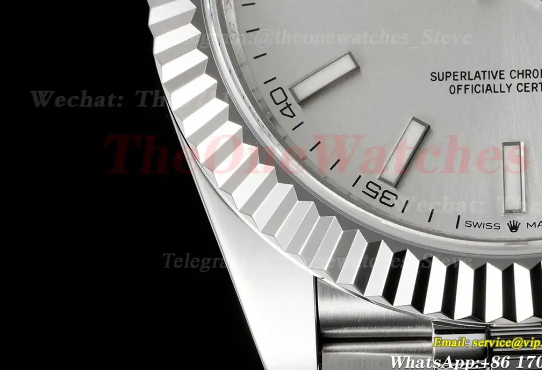 Datejust 126334 41MM Silver Stk 904L Jubilee Bracelet ZF A2824