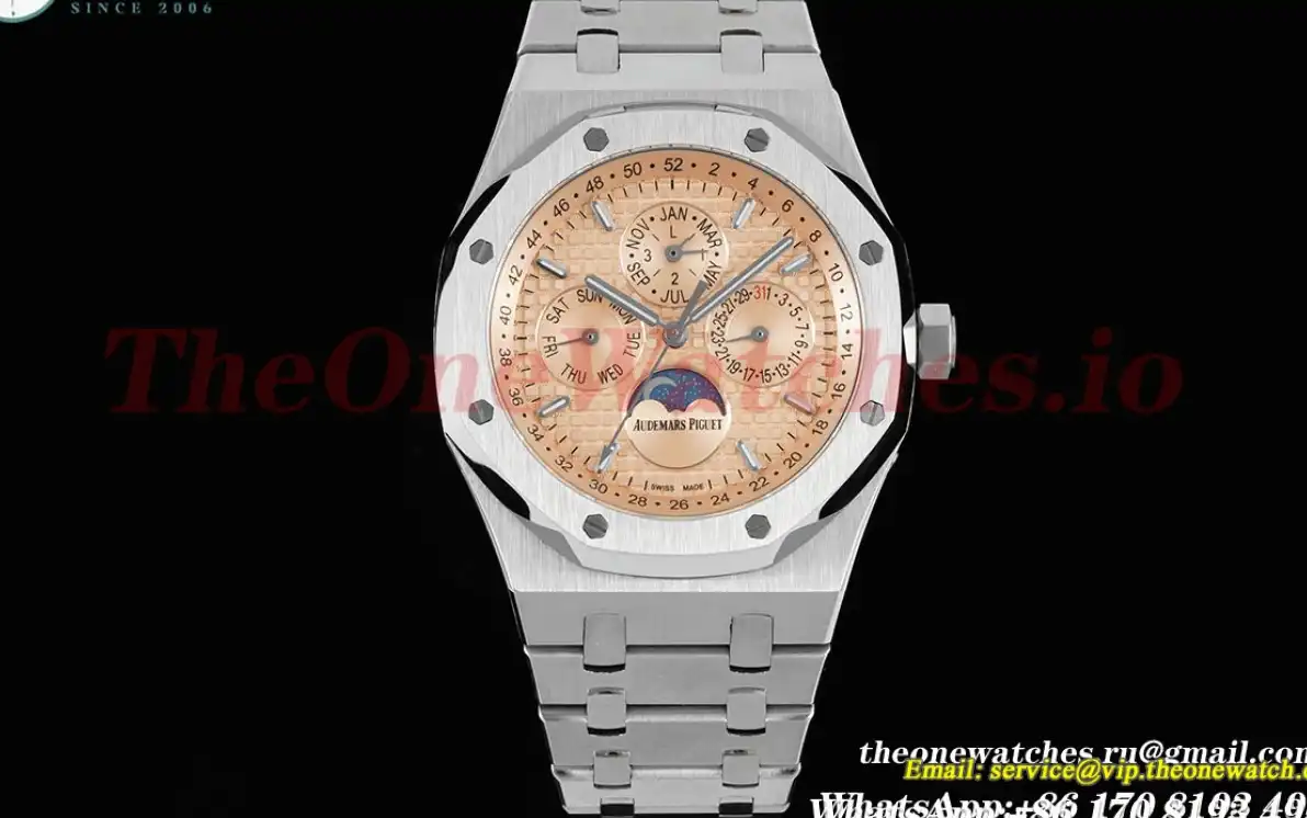 Audemars Piguet - Royal Oak Perpetual Cal 26615 SS SS Gold Dial BF A5134